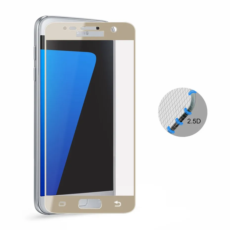 2 шт полное покрытие Защитное стекло для samsung j5 j7 2017 A8 2018 закаленное на galaxy a3 a5 a7