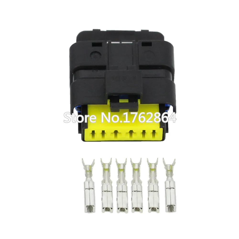 throttle valve plug with terminal DJ7067Y-1.5-2.8-11 / 21 car connector 6P | Обустройство дома