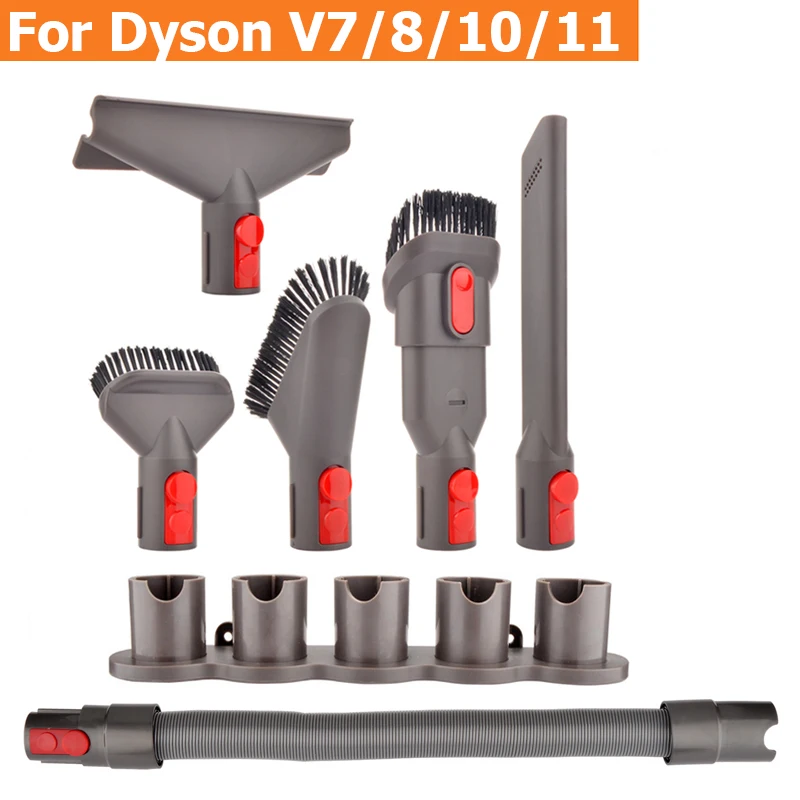 7 шт./лот Запчасти для пылесоса аксессуары Dyson V7 V8 V10 V11 держатель хранения