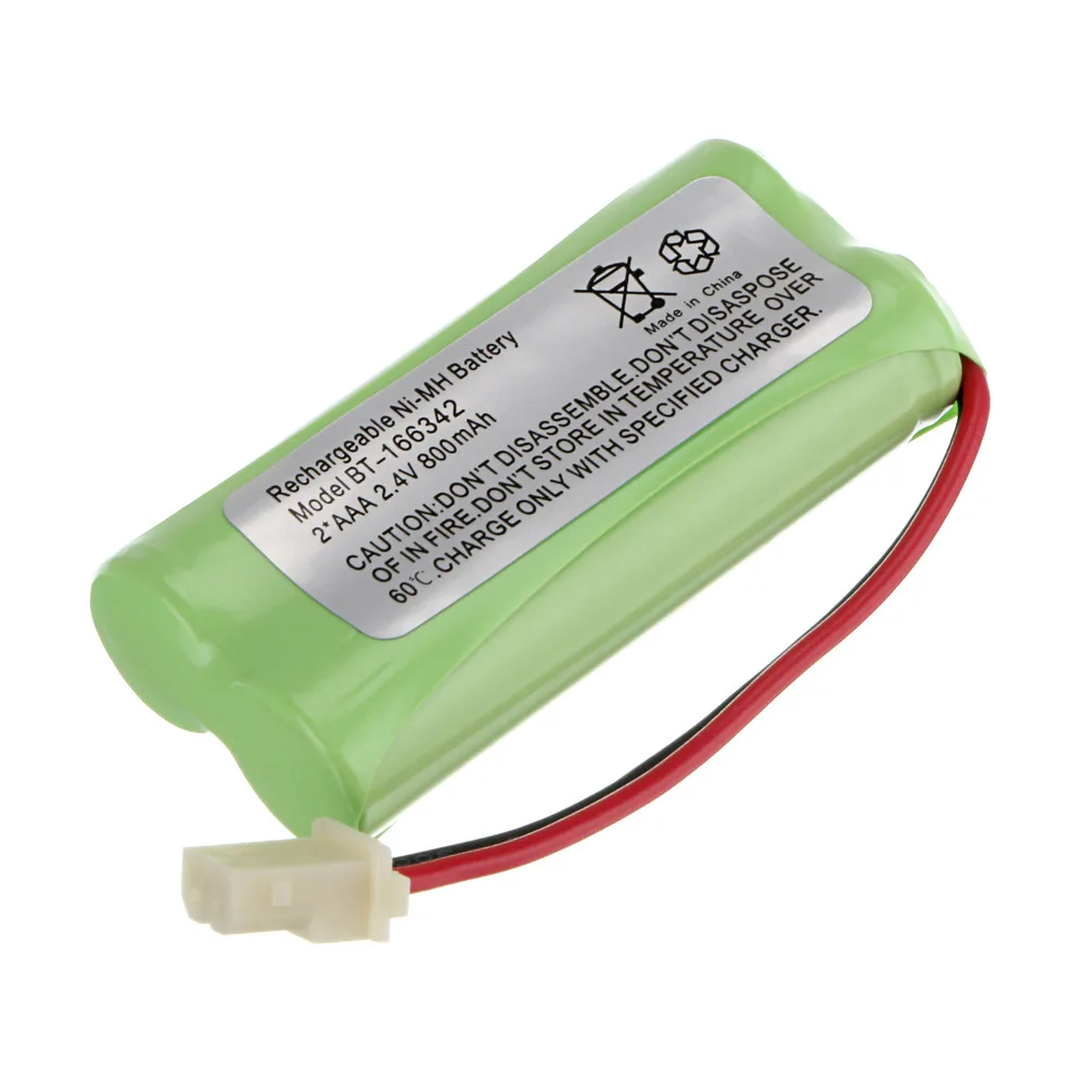 

2017 new 10 PCS a set 2.4V 800mAh NI-MH Battery Pack for Cordless Home Phone AT&T BT166342 BT266342 TL32100 TL90070