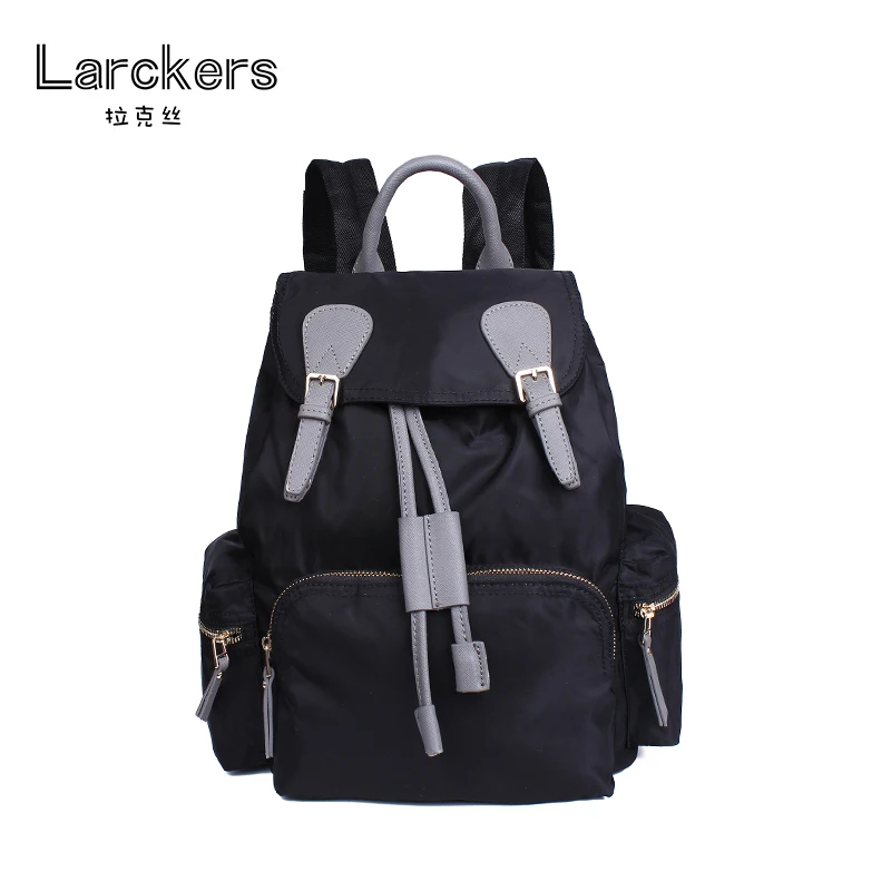 Новое поступление женский нейлоновый модный рюкзак из натуральной кожи в стиле