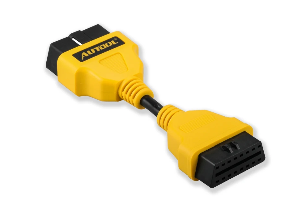 AUTOOL 14 см OBD2 удлинитель автомобильный для запуска IDIAG/Easydiag/Pro/Pro3/V/GOLO/Mdiag удлиненный obdii Кабельный разъем OBD адаптер