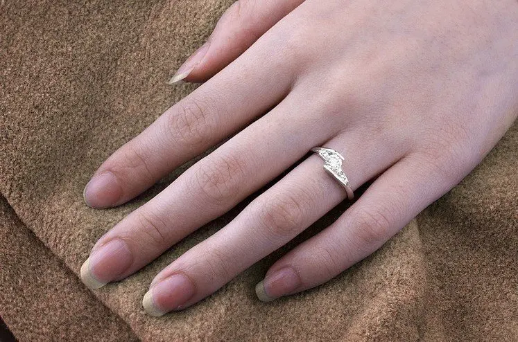 Женское кольцо из серебра 925 пробы с фианитами|ring pop jewelry|jewelry promise ringjewelry wallpaper |