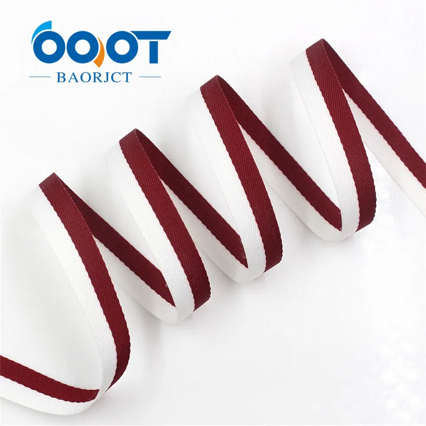 I-181103-117 OOOT BAORJCT I-181103-114, 16 мм, 10 ярдов, двухсторонняя Двусторонняя полосатая лента, ручная работа, бант, головной убор, подарочная упаковка - Цвет: I-181103-117