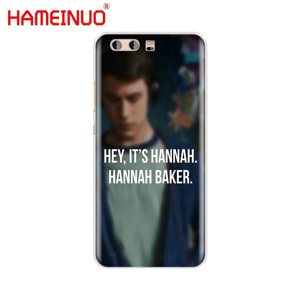 HAMEINUO тринадцать 13 причин почему цитаты чехол для телефона huawei Ascend P7 P8 P9 P10 P20 lite plus
