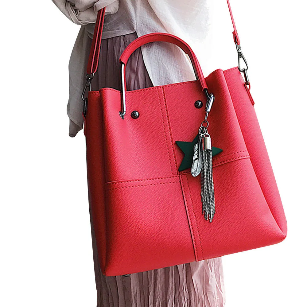 Женская сумка тоут Aelicy 2 шт./компл. с кисточками|bag tassel|bolsa femininatote bag |