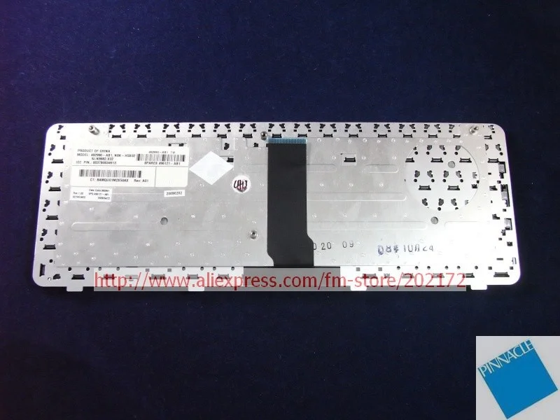 

Brand New Brown Laptop Notebook Keyboard 496121-AB1 492990-AB1 For HP Compaq dv3000 dv3500t series (Taiwan)100% compatiable us