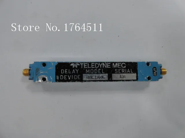 [BELLA] TELEDYNE MBC1006C 600 625MHZ RF микроволновая печь задержка линия SMA|sma interface|sma routersma connector |