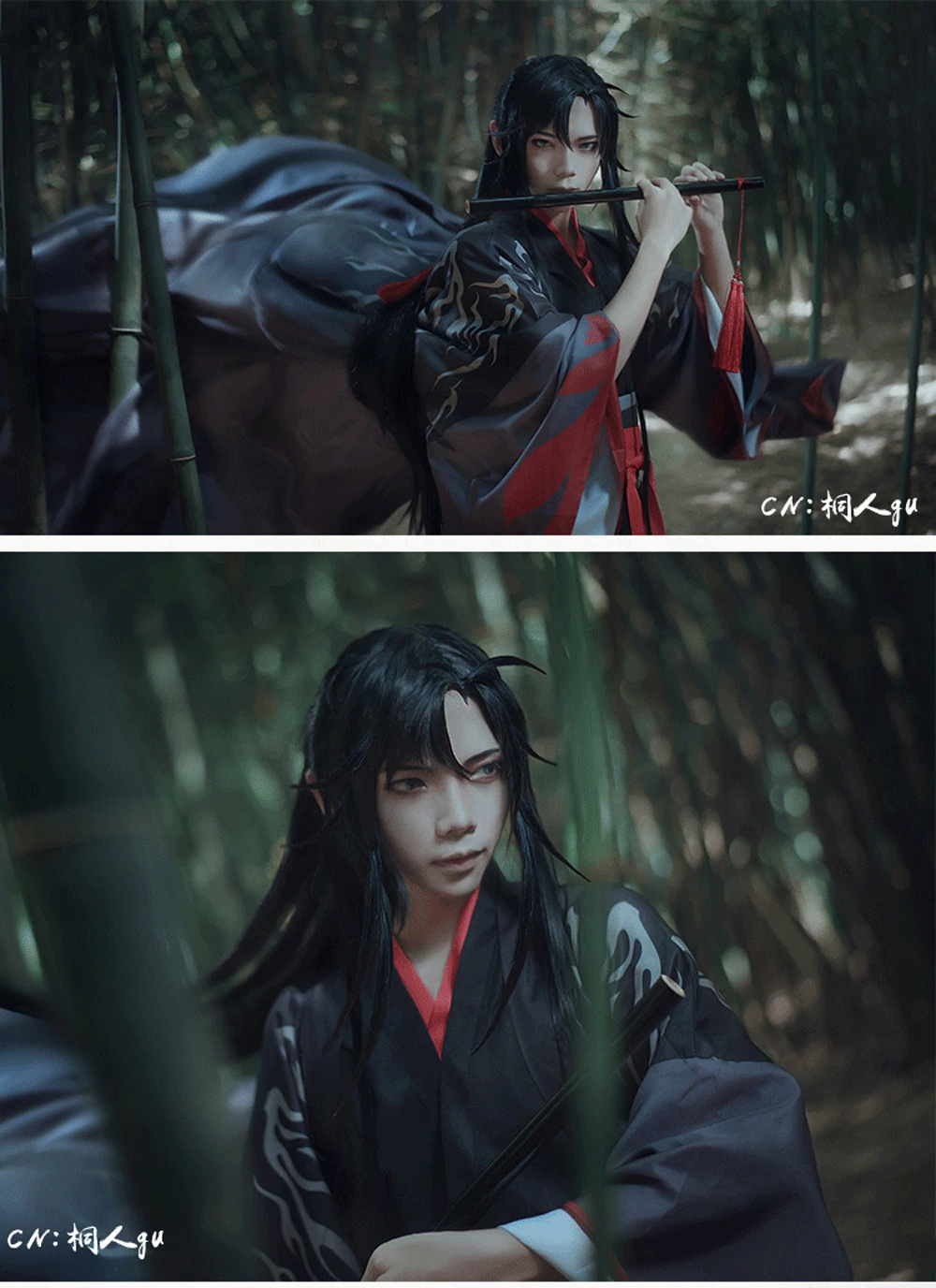 Wei Wuxian The Yiling патриарх Косплей гроссмейстер демонического культивирования костюм Вэй Wuxian Wangji Mo Dao Zu Shi костюм