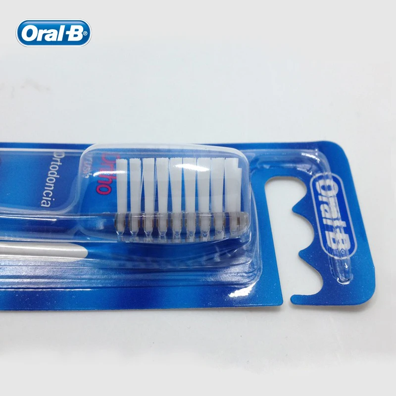 Oral B ToothbrushTeeth Whitening Trimmed for Braces Deep Clean Teeth Brush Orthodontics 5 Color Random Delivery 6pcs=1 pack | Красота и