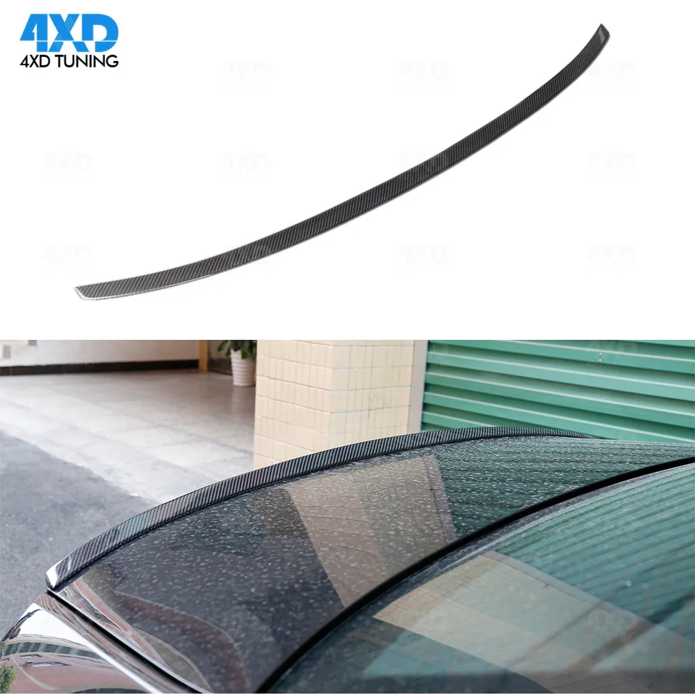 

Carbon Fiber Spoiler For Audi A6 C7 / 4G Carbon Fiber Rear Spoiler Rear Trunk Wing S6 Style 2012 2013 2014 2015+ Car accessories