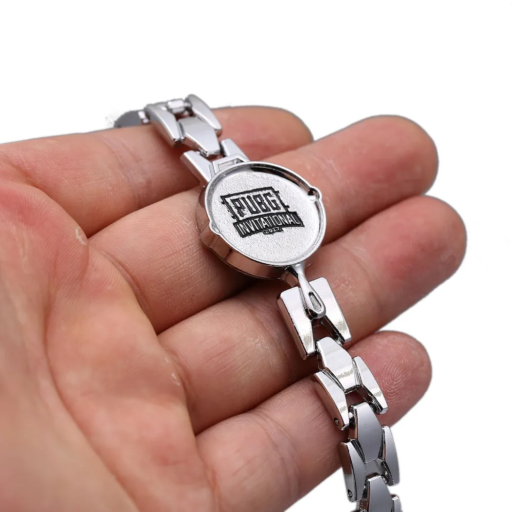 J магазин Pubg сувенир Победитель Куриный Ужин pubg серебряный модный браслет из