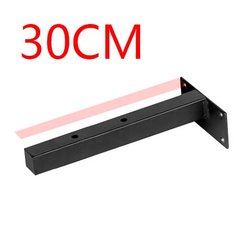 2 шт. настенный подвесной Соединительный стол черные металлические скобы для