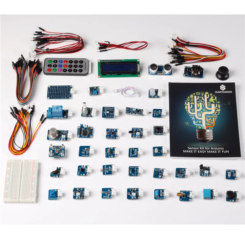Sunfower Ultimate UNO R3 набор датчиков V2.0 для Arduino UNO R3 Mega2560 Mega328 Nano