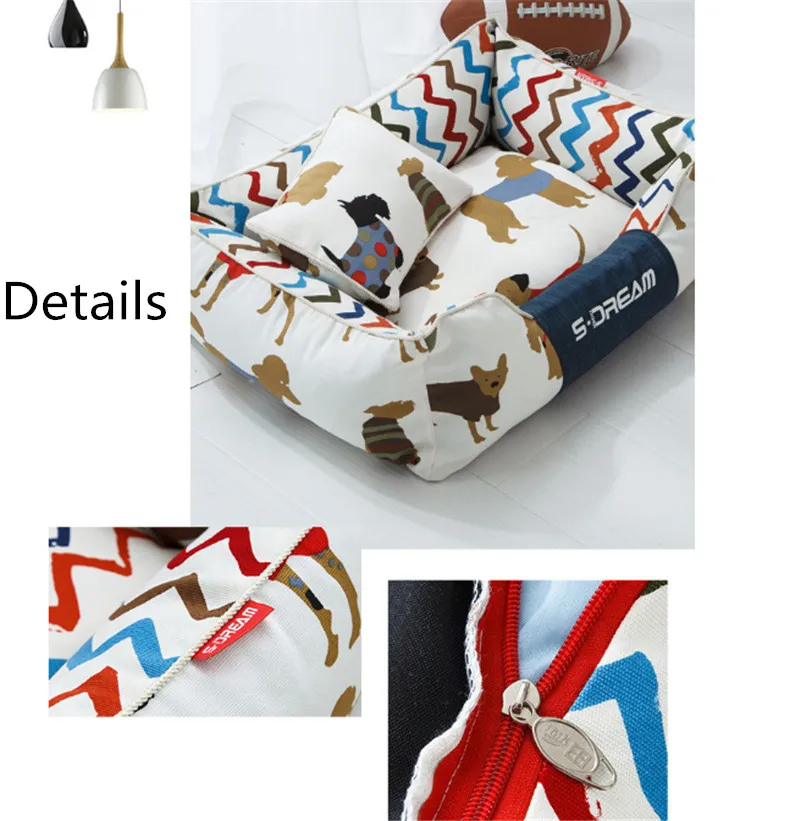 Online YZ66 De Perro Y De Gato Cama Sofá Cama Estera Con La Almohada