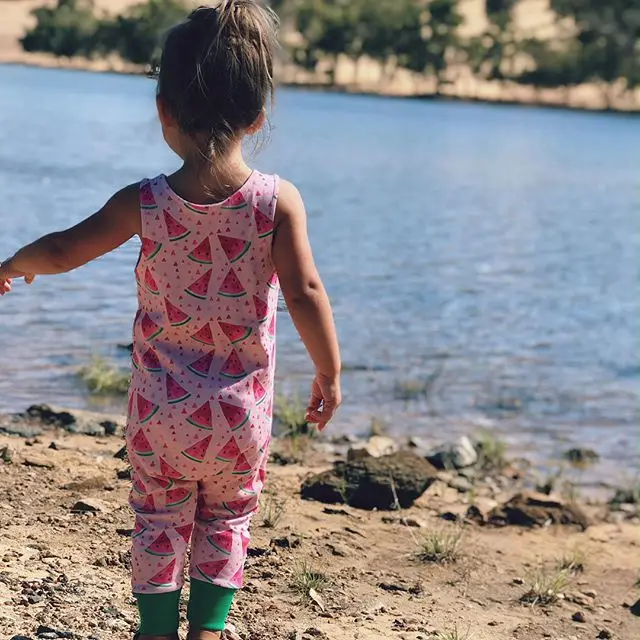 New Baby Girls Romper 2018 Summer Sleeveless Child bebes Clothes Fruit Watermelon Printed Kids Girl One-pieces Jumpsuit Outfit | Детская