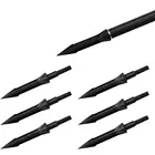 12 шт., металлические стрелы для стрельбы из лука, 150 зерна