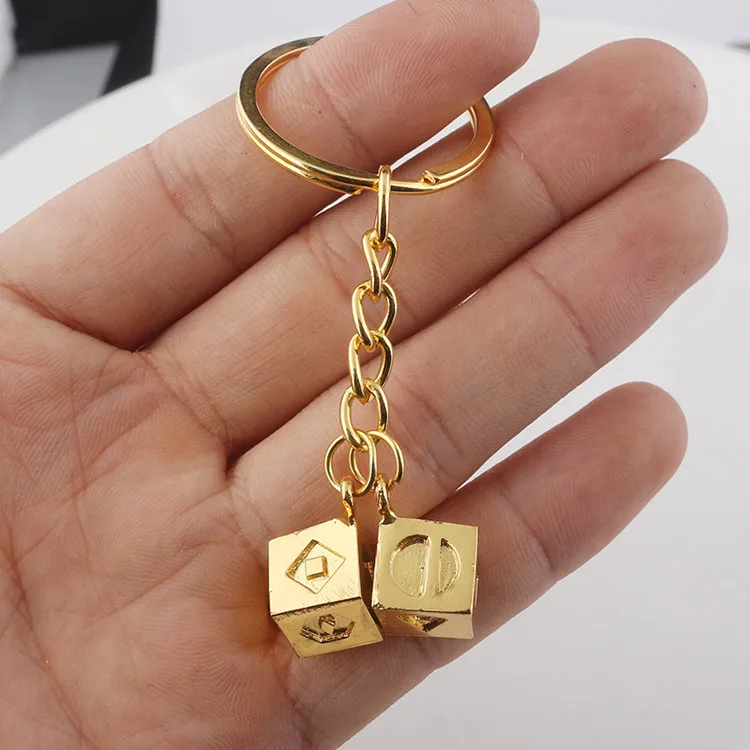 keychain Звезда взлет Скайуокер Хан Solo cube брелок подвеска цепь Шарм Прохладный Сокол брелки сплав человек аксессуар из бижутерии - Цвет: keychain