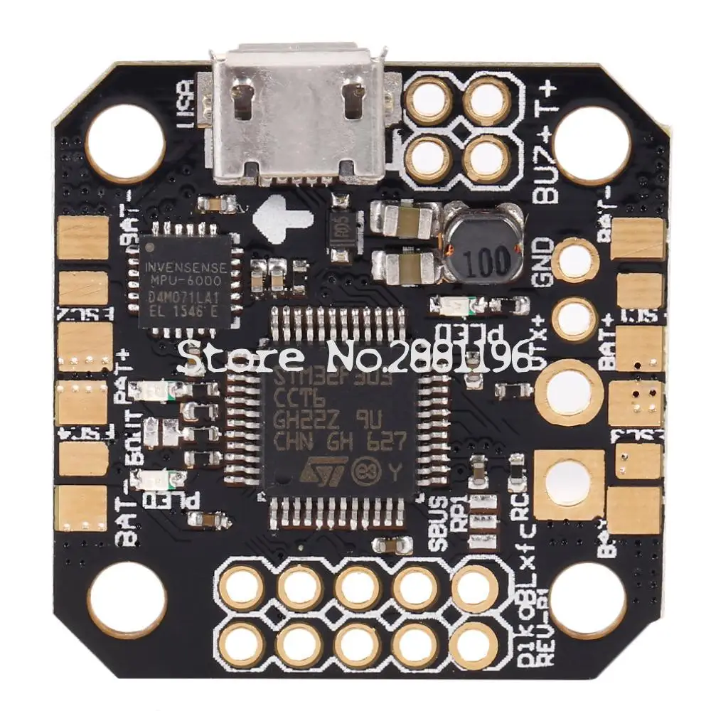 Микро-контроллер полета PIKO BLX Betaflight для DIY крытого мини-квадрокоптера F3 FPV Racing Drone