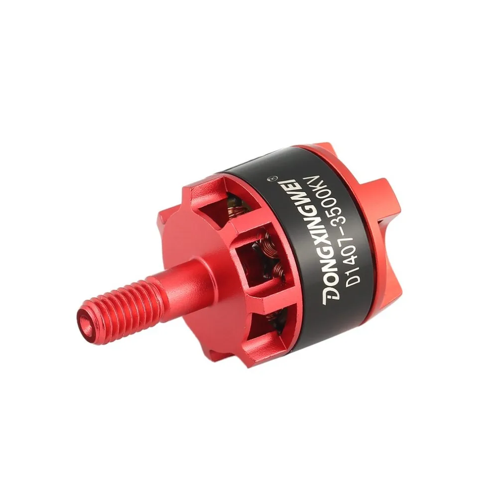 4 шт DXW D1407 3500KV 2200KV 2400KV 2600KV 2700KV 2 3 S CW/CCW 5 мм бесщеточный двигатель для RC гоночный Drone