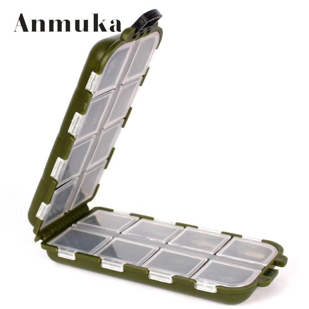 Anmuka 16 Lattic рыболовные снасти коробки аксессуары чехол приманки Крючки инструмент