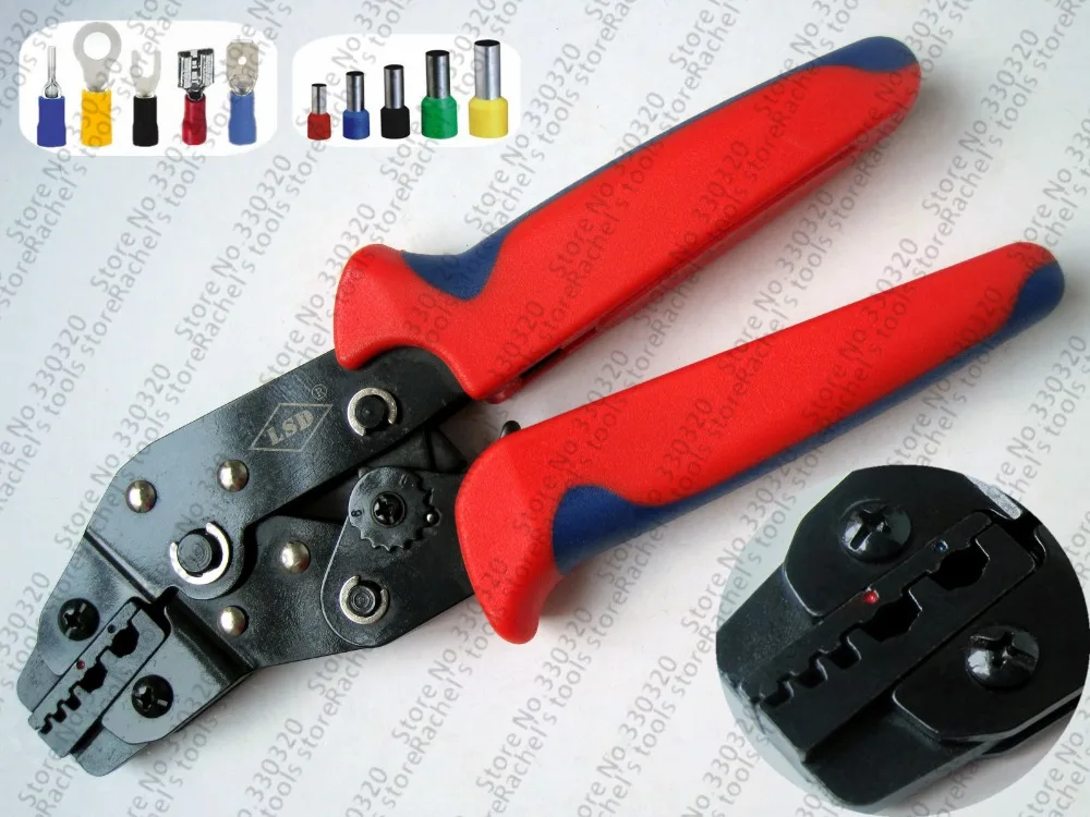 Обжимные мини инструменты для обжима проводов и изолированных клемм Ручные