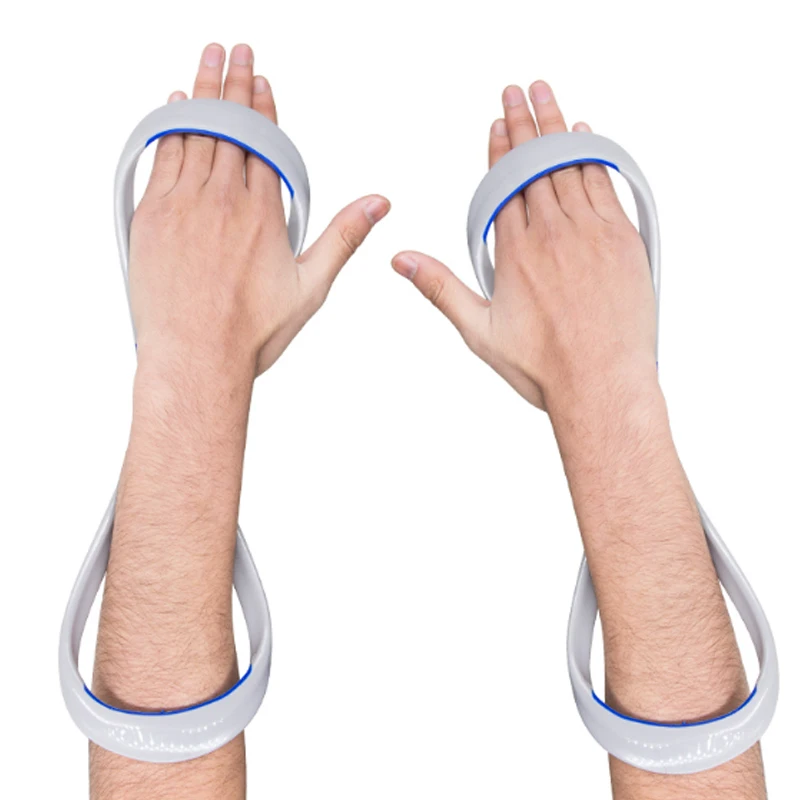 H813 Free shipping sales Forearm Fulcrum fin Corrective freestyle arm 8 word teaching high elbow swim webbed gloves |