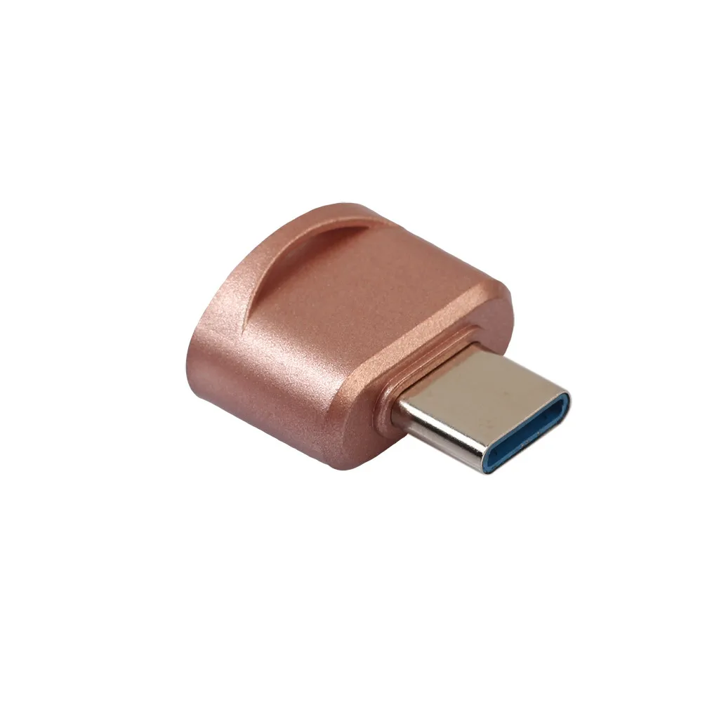USB-C type-C к USB OTG мини адаптер 2,0 конвертер для samsung Galaxy Note8 USB 2,0 Сертифицированный адаптер# T2