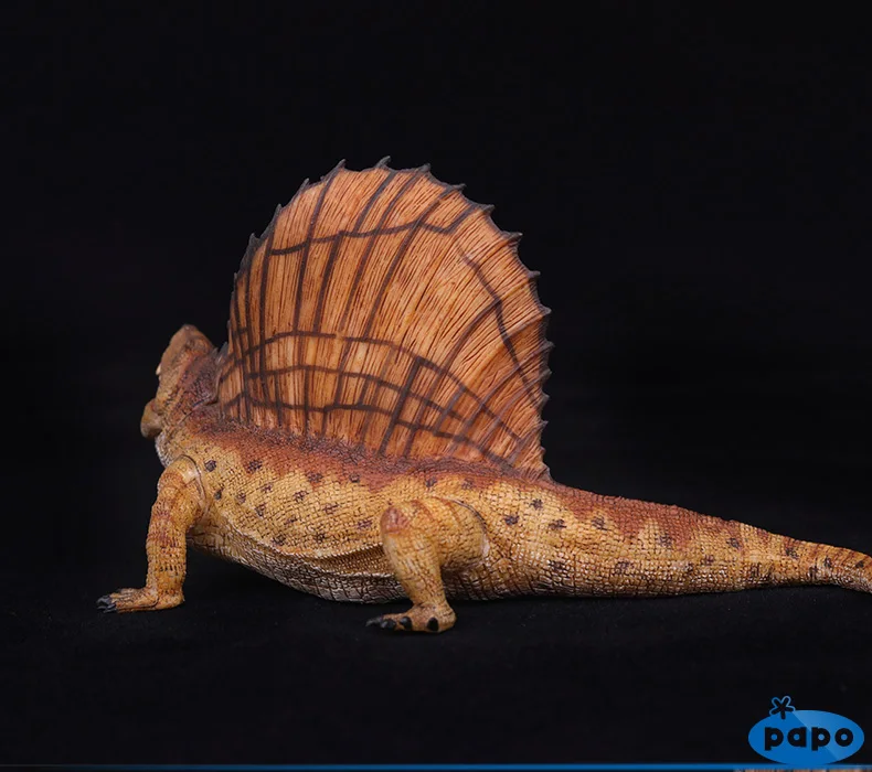 Papo Dimetrodon Имитация Динозавра модель музейная коллекция Юрского периода мир