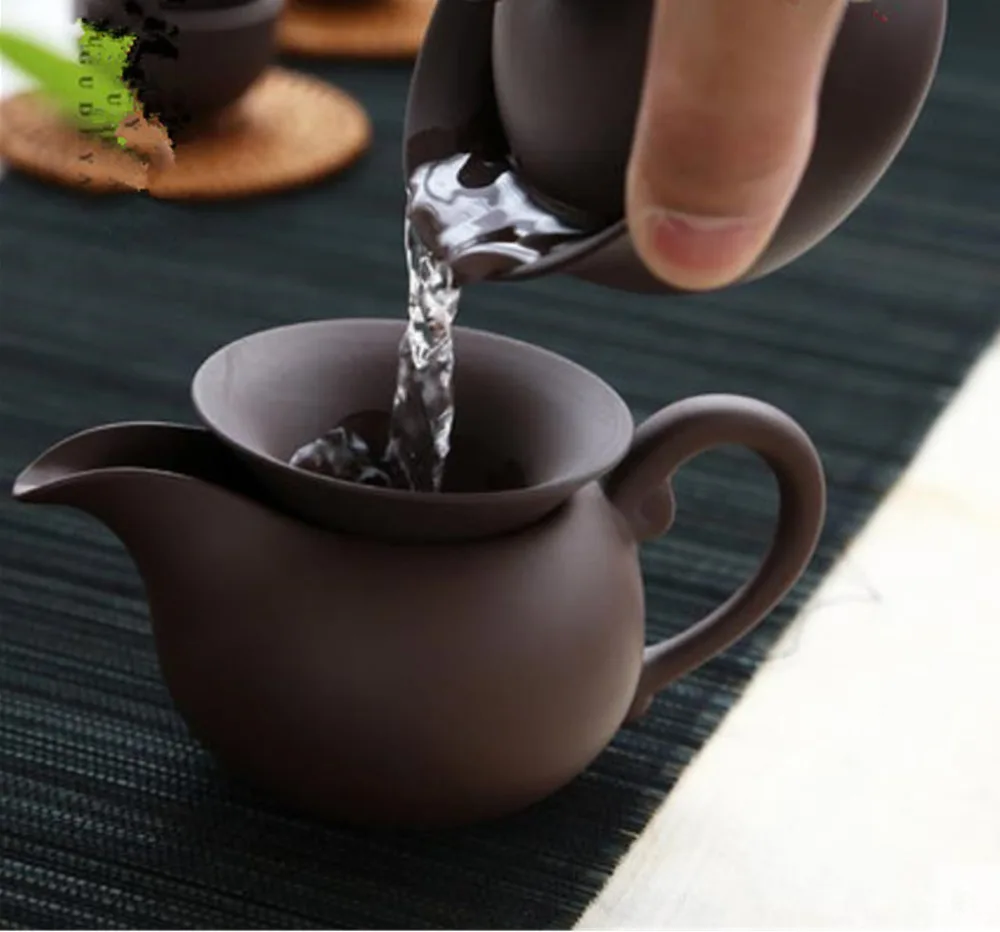1 фиолетовый шт Барро Gaiwan китайский чай чашки Kong Fu чайная посуда ремесло чай игра аксессуары
