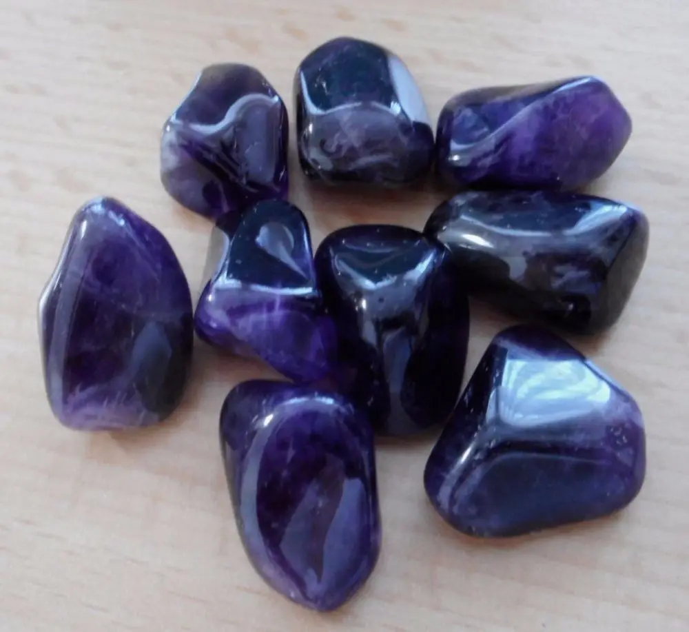 

Amethyst Tumblestones Healing Crystals 10 Amethyst Healing Crystals