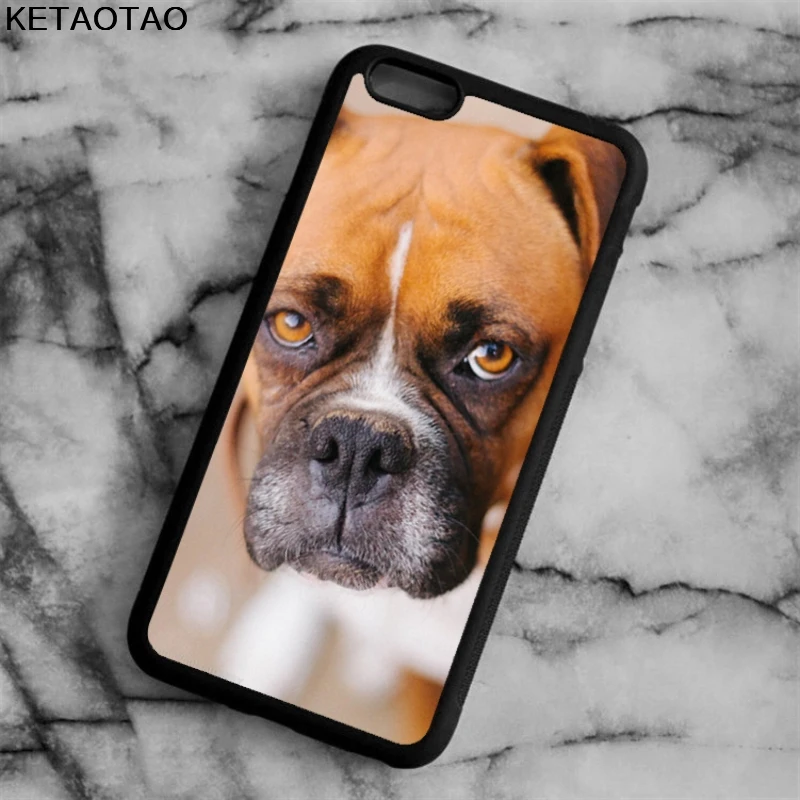 KETAOTAO Мопс Бигл Бостонский терьер боксер собака Телефон чехол s для iPhone 4 5S 6S 7 8 X PLUS