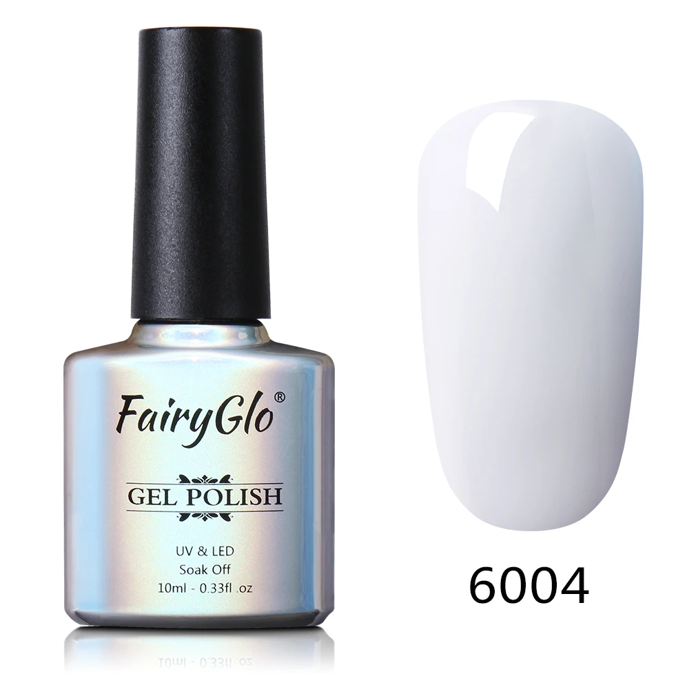 6004 FairyGlo 10 мл 3 в 1 гель для ногтей длинный последний УФ-гель для ногтей один шаг Гибридный гель лак не нужно базовое верхнее покрытие лаковый гель - Цвет: 6004