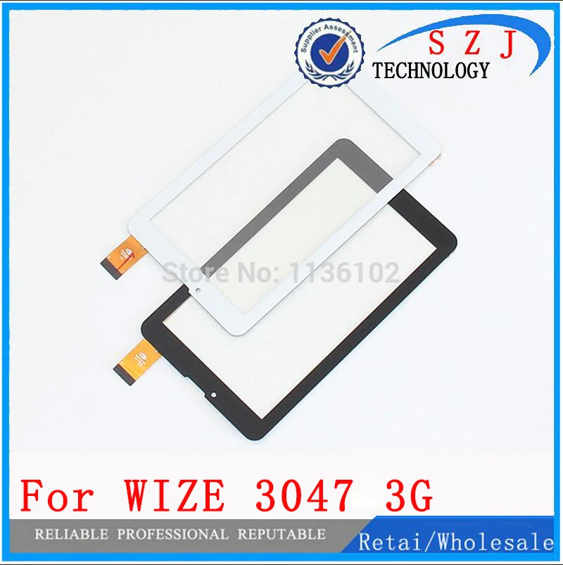 

Новая 7-дюймовая панель для сенсорного экрана для Prestigio MultiPad WIZE 3047 3037 3038 3G, Бесплатная доставка