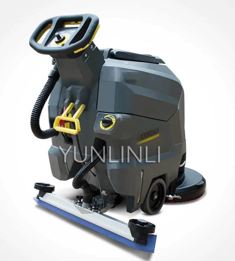 Functional Hand-pushing Scrubber Commercial Industrial Factory Workshop Battery Hand-pushing Mopping Mopping Machine BD50/50