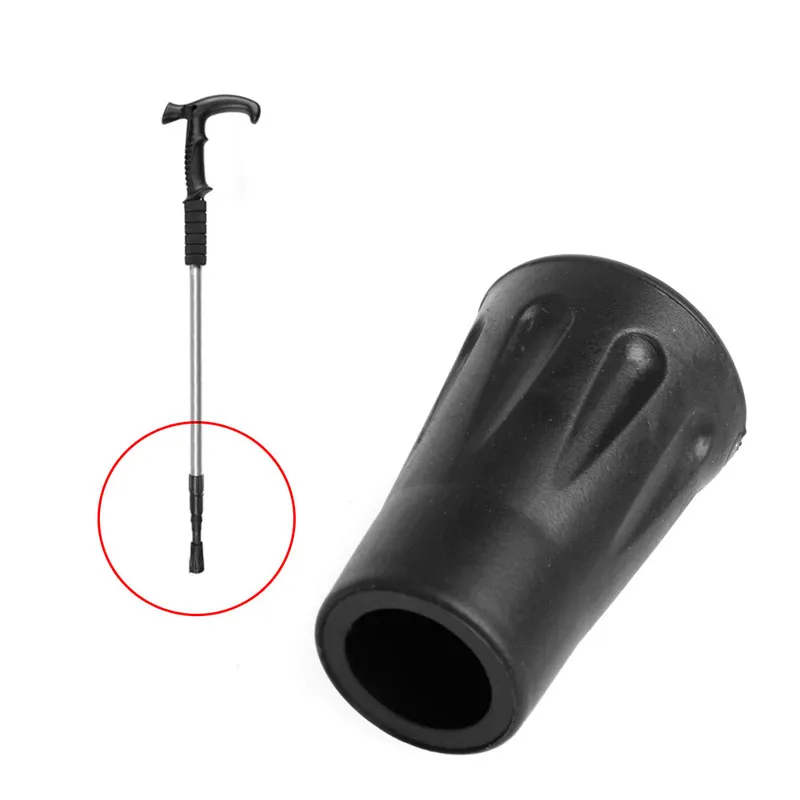 10pcs/set Hiking Pole Replacement Tips Trekking Protector Walking Stick Head Protect | Спорт и развлечения