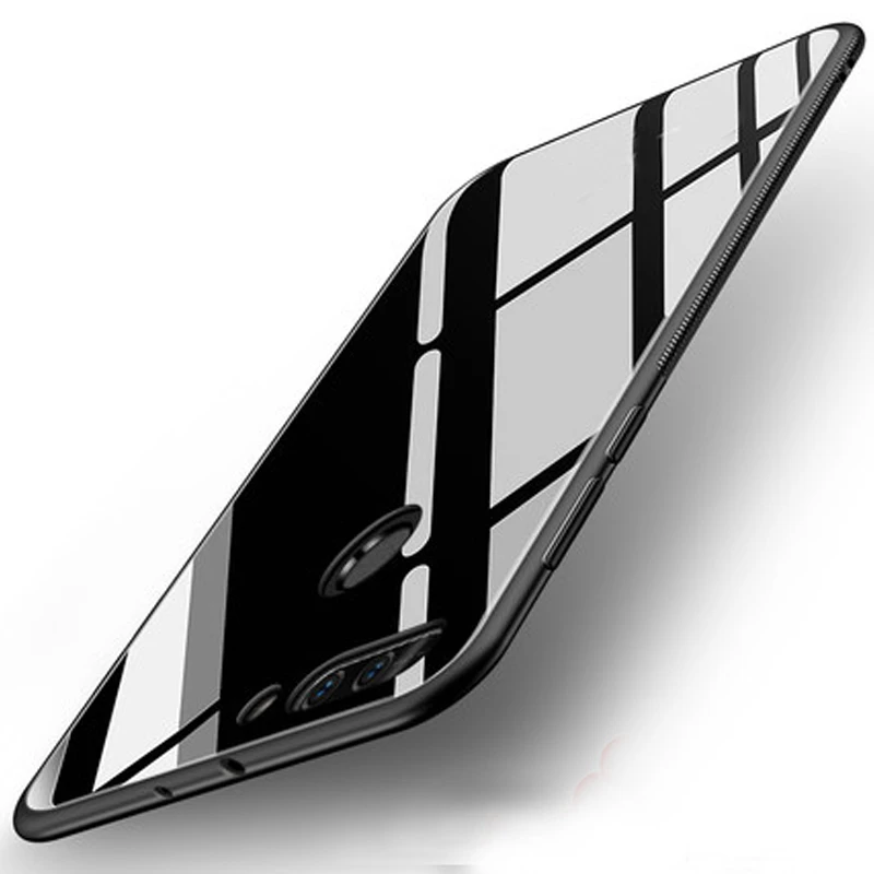 XinWen стекло зеркало чехол на заднюю панель телефона, coque, чехол, чехол для huawei honor 10 9 lite v10 view 10 10lite 9 lite аксессуары