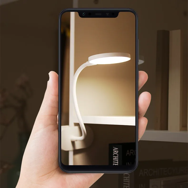 Настольная лампа Yee J1 pro светильник с защитой глаз и зажимом USB регулируемые