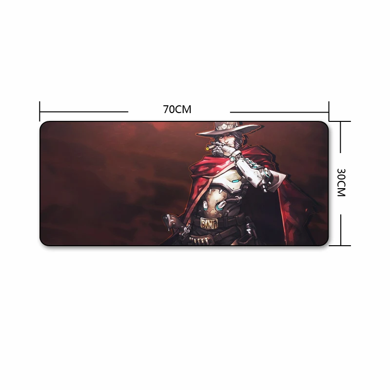 FFFAS 70x30 см игровой коврик для мышки с аниме мультипликационным рисунком Большой
