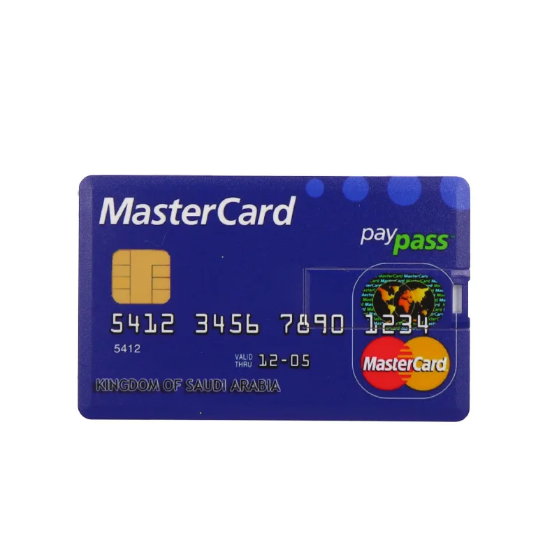 M3 MasterCard BLUE Реальная емкость, банковская карта, USB флеш-накопитель, флеш-накопитель, 32 ГБ, 64 ГБ, USB карта памяти, 4 ГБ, 8 ГБ, HSBC, MasterCard, кредитные карты, 16 ГБ, флеш-накопитель - Цвет: M3 MasterCard BLUE