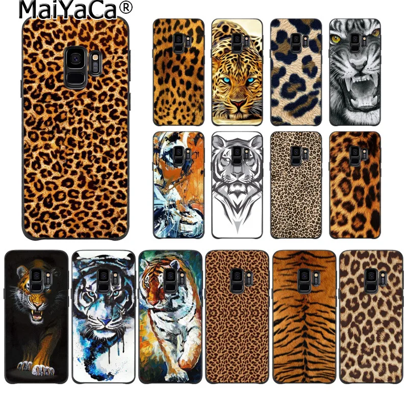 Роскошный чехол для телефона MaiYaCa Tiger с леопардовым принтом пантера уникальный