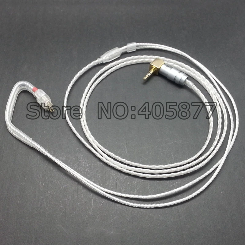 HI End 8 жильный посеребренный кабель для наушников Westone W4R/UM3XRC/UE18|upgrade cable|westone