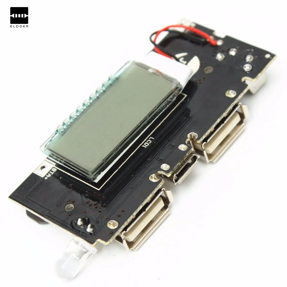 Dual USB 5V 1A 2.1A Mobile Power Bank 18650 Battery Charger PCB Power Module Accessories for Phone DIY LED LCD Module Board image 2