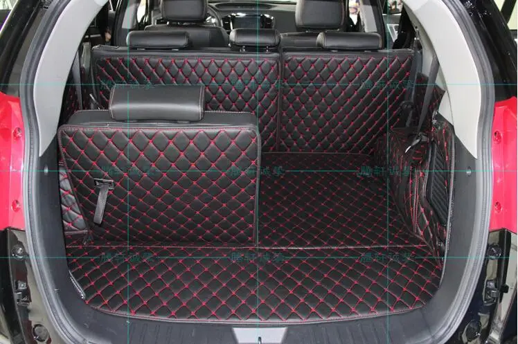 Специальный коврик для багажника CHOWTOTO на заказ Hyundai Santa Fe 7 сидений прочные