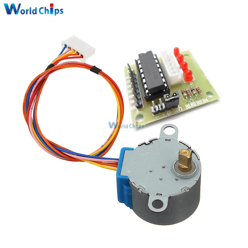 1 комплект 12В 28BYJ 48 шаговый двигатель + ULN2003 тест Модуль платы для Arduino|motor drive board|motor