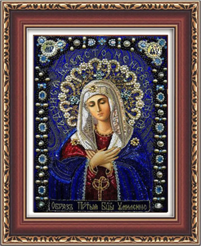 5D алмазная картина крестиком религиозная икона пасхальное украшение Алмазная