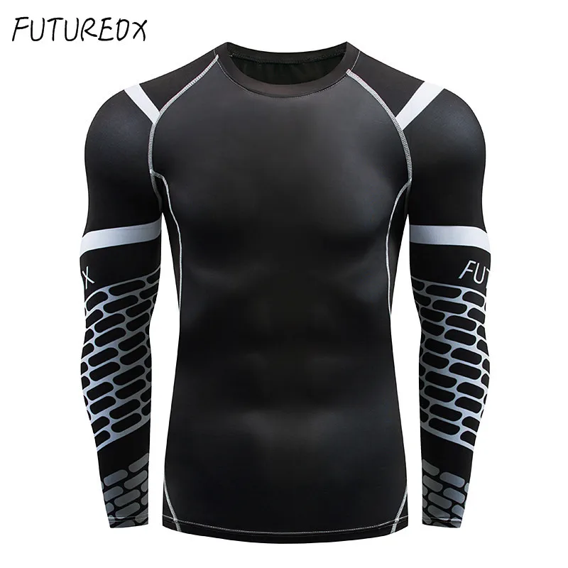 Мужские компрессионные кальсоны Pro быстросохнущие для фитнеса на зиму и