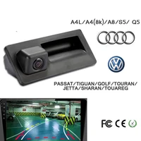 car trunk handle intelligent trajectory tracks rear view camera parking for audi vw passattiguangolf a4l s5 q3 q5 a8