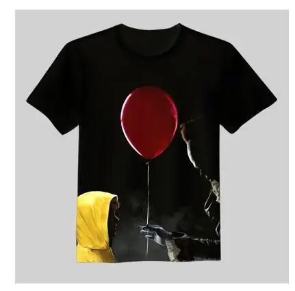 style10 Новая футболка с 3D принтом Стивен Кинг это фильм Pennywise ужас клоун для мужчин и женщин - Цвет: style10