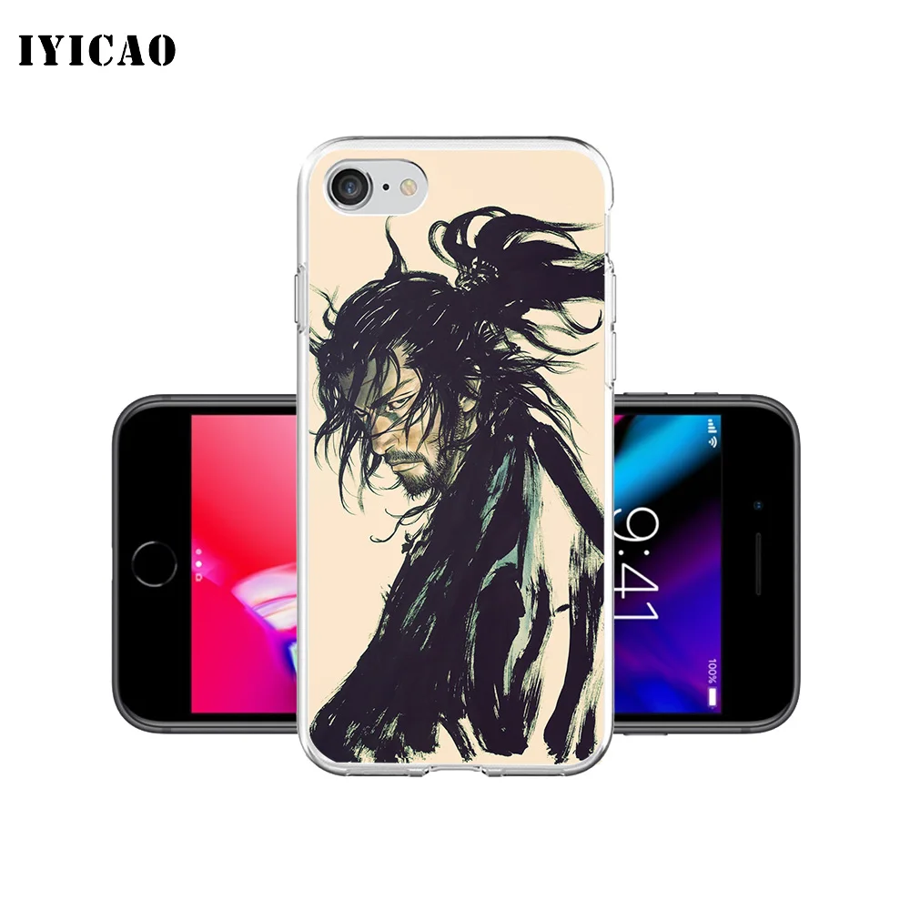 IYICAO Мягкий силиконовый чехол для iPhone X XR XS MAX 6 6s 7 8 Plus 5 5S SE TPU | Мобильные телефоны и